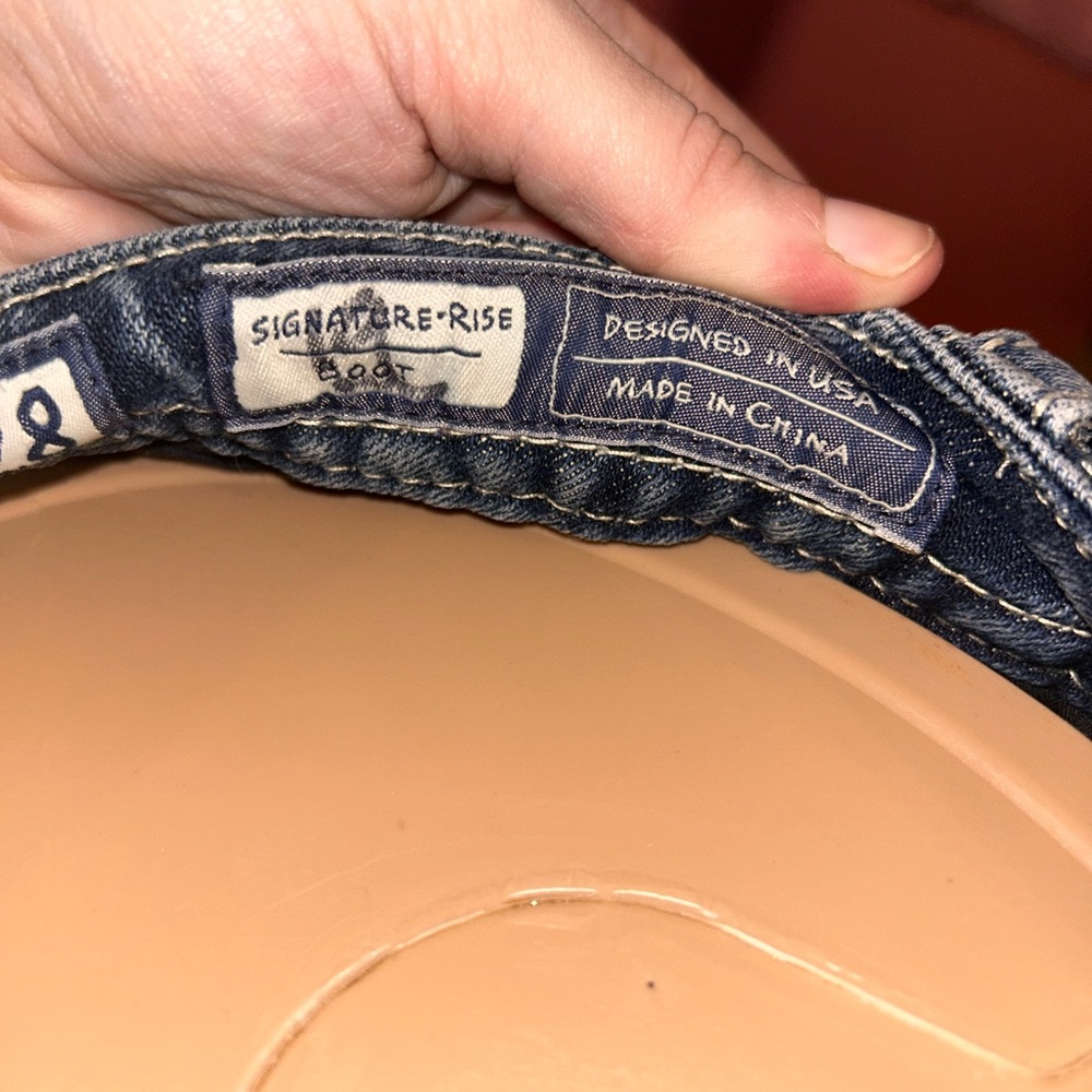 MissMe Blue Denim Jeans for Women - Picture 4 of 4